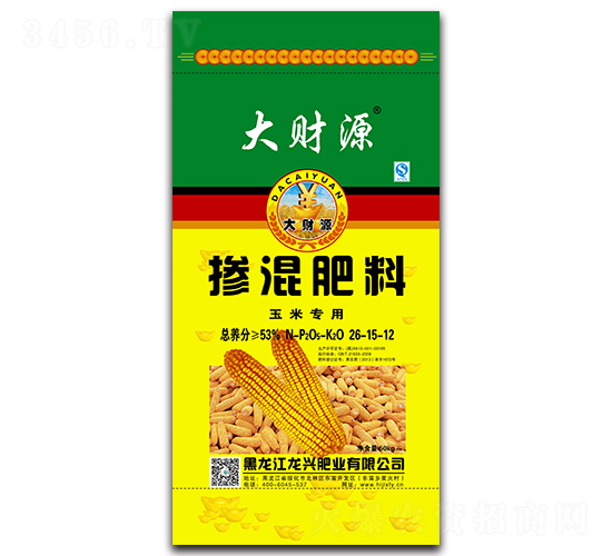 玉米專用摻混肥料26-15-12-大財(cái)源-龍興肥業(yè)