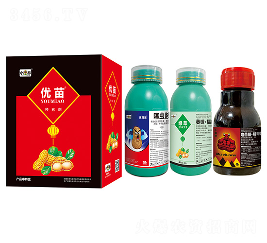 萎銹·福美雙+噻蟲(chóng)胺+精甲霜靈·咯菌腈·噻呋酰胺-優(yōu)苗-公牛國(guó)際