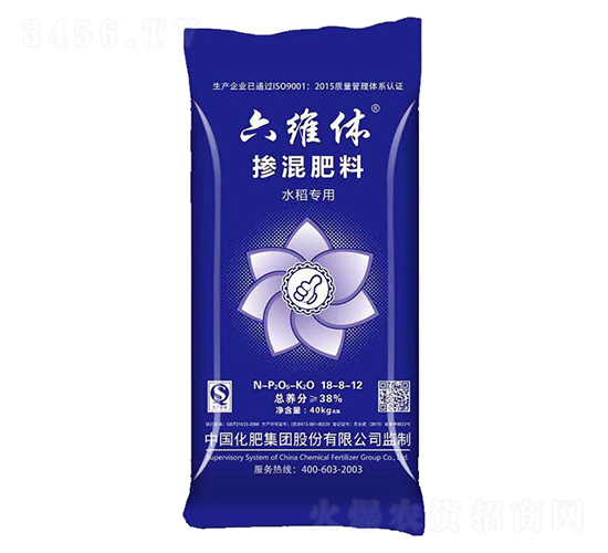 水稻專(zhuān)用摻混肥料18-8-12-六維休-綠利來(lái)