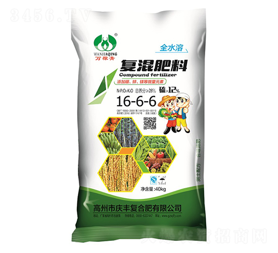 復混肥料16-6-6-萬稼青-慶豐