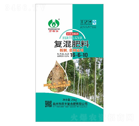 桉樹桑樹適用復(fù)混肥料16-6-10-萬稼青-慶豐