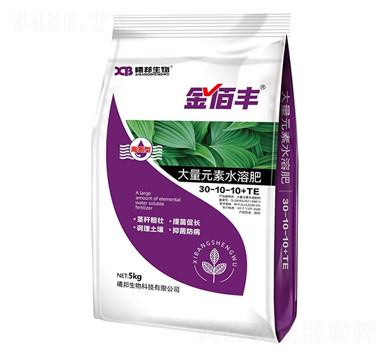 大量元素水溶肥料30-10-10+TE-金佰豐-曦邦生物