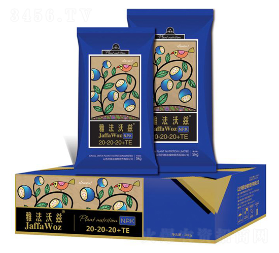 雅法沃茲大量元素水溶肥料20-20-20+TE-雅法