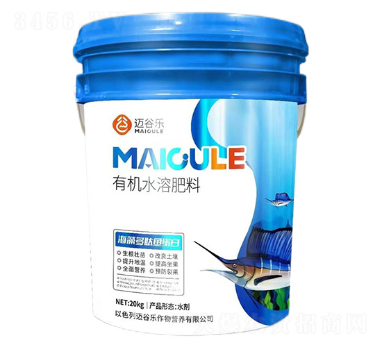 海藻多肽魚蛋白-有機水溶肥料-邁谷樂